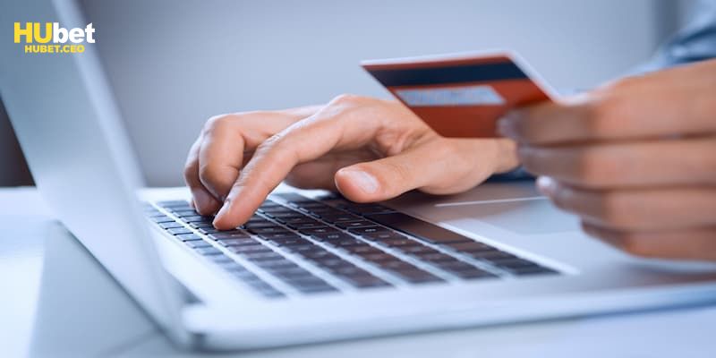Sử dụng thiết bị cá nhân khi nạp tiền HUBET